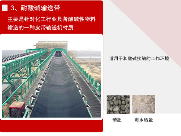 耐酸碱输送带 耐酸碱输送带